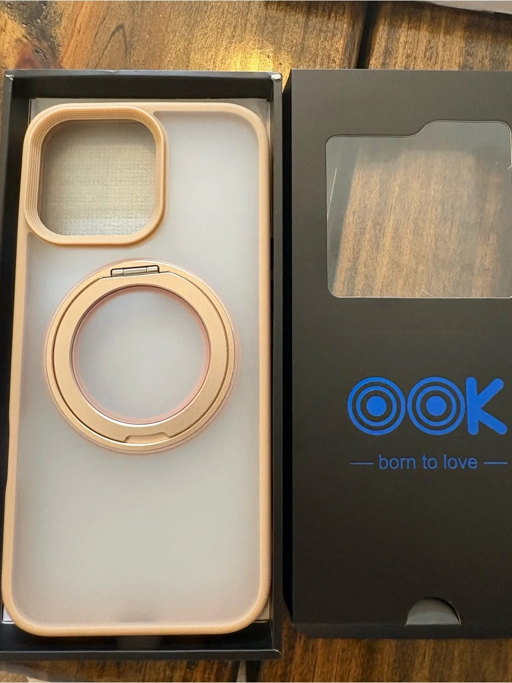 Rose Gold Frosted Phone Case
